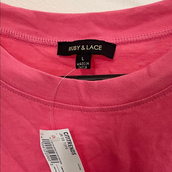 Flawless Pink Crop Top - Picture 2 of 2